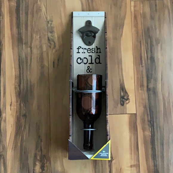 Boston Warehouse Other - Wall mounted beer cap collector NWT